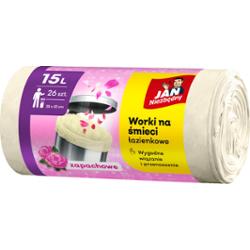 Jan Niezbędny Worki łazienkowe z nadrukiem 15 l 26 sztuk