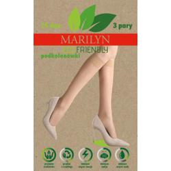 Marilyn Eco Visone Podkolanówki, One Size, 3 Szt.