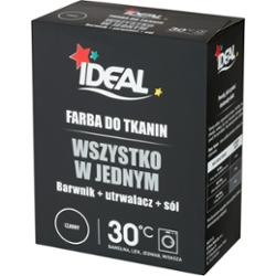 IDEAL farba do tkanin czarny 350 g