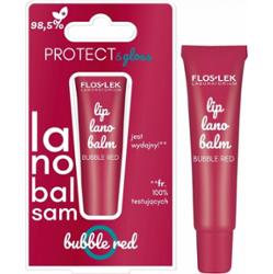 Floslek lanobalsam do ust Bubble Red 12 g