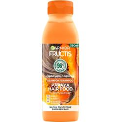 Garnier Fructis Papaya Hair Food szampon regenerujący do włosów zniszczonych 350 ml