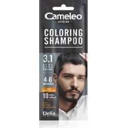 Cameleo Men męski szampon koloryzujący 3.1 bardzo ciemny brąz 15ml