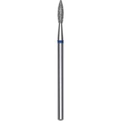 Staleks Frez diamentowy płomyk ostry niebieski Expert średnica 2,1 mm /8 mm 1 szt