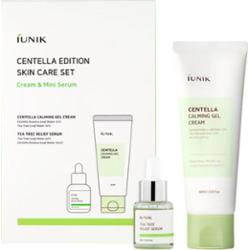 iUNIK SET - Centella Edition Skincare Set (serum + krem) - zestaw prezentowy z wąkrotą azjatycką