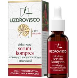 UZDROVISCO CICA Naczynka Chłodzące serum kompres przeciw zaczerwienieniom na dzień i na noc 30 ml