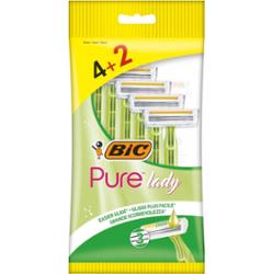 BiC Pure Lady Jednoczęściowe maszynki do golenia 6 sztuk