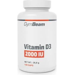 GymBeam Witamina D3 2000 IU 120 sztuk