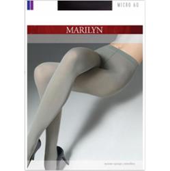 Marilyn Micro rajstopy z mikrofibry Nero 60 5/XL