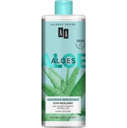 AA Aloes płyn micelarny łagodząco-nawilżający 100% Aloe Vera Extract 400 ml