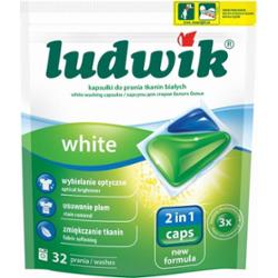 Ludwik Ludw Kapsy D/Pran Tkanin Biel 2In1 32Sz