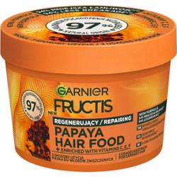 Garnier Fructis Papaya Hair Food maseczka regenerująca do włosów zniszczonych 400 ml