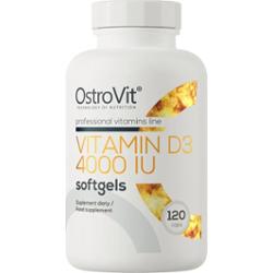 OstroVit Vitamin D3 4000 IU 120 kapsułek