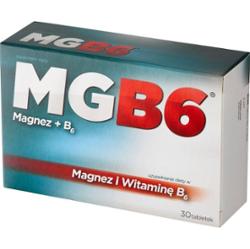 Aflofarm MGB6 magnez B6 30 tabletek