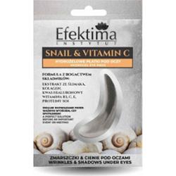 EFEKTIMA HYDROŻELOW PŁATKI POD OOCZY SNAIL&VIT.C 2szt
