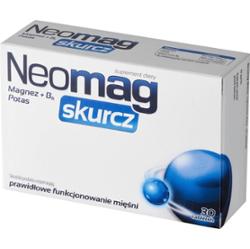 Aflofarm Neomag Skurcz magnez B6 potas 30 tabletek