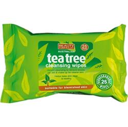 Beauty Formulas chusteczki do twarzy Tea Tree 30 szt.