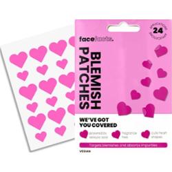 Face Facts plasterki na niedoskonałości Blemish Patches Hearts 24 szt.