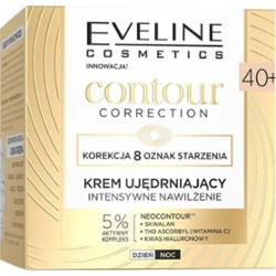 Eveline nawilżający krem ujędrniający na dzień i na noc 40+ Contour Correction 50 ml