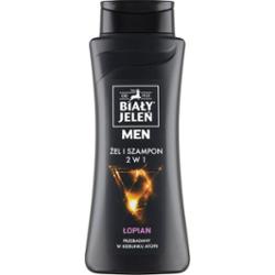 BIAŁY JELEŃ For men 2w1 żel i szampon z ekstraktem z łopianu i proteinami pszenicznymi 300 ml