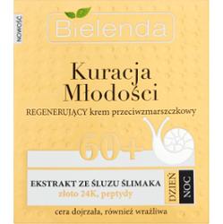 Bielenda Kuracja Młodości 60+ Regenerujący krem przeciwzmarszczkowy na dzień noc 50 ml