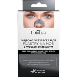 L'biotica oczyszczające plastry na nos z węglem drzewnym 3 pary