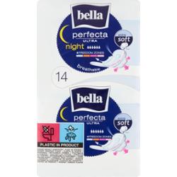 Bella Perfecta Ultra Night Extra Soft Podpaski higieniczne 14 sztuk