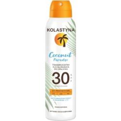 Kolastyna Coconut Paradise mgiełka ochronna spf30 150 ml