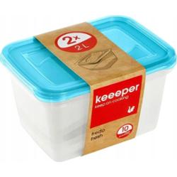 Keeeper Fredo Fresh zestaw 2 pojemników 2 l