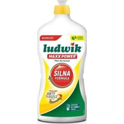 Ludwik płyn do mycia naczyń Maxx Power Cytrusy z Zieloną Herbatą 725 ml