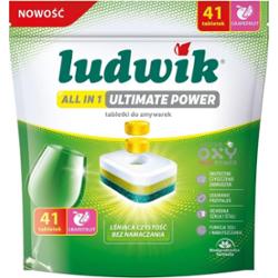 Ludwik tabletki do zmywarki All In One Ultimate Power Grapefruit 41 sztuk