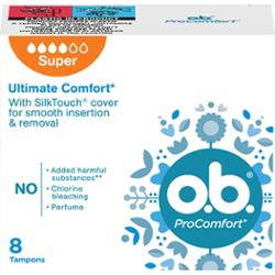 O.B. ProComfort Super Tampony 8 sztuk