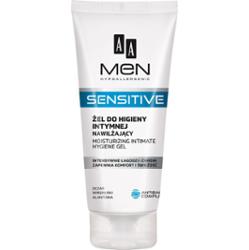 AA - MEN SENSITIVE - Moisturizing Intimate Hygiene Gel - Nawilżający żel do higieny intymnej dla mężczyzn - 200 ml