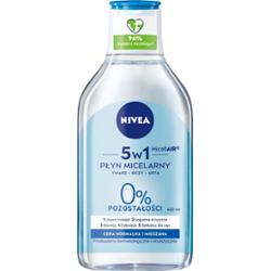 Nivea MicellAIR 5w1 Płyn micelarny cera normalna i mieszana 400 ml