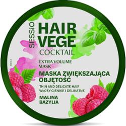 Sessio maska zwiększająca objętość - malina bazylia 250ML