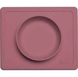 EZPZ EZPZ Silikonowa miseczka z podkładką 2w1 Mini Bowl Mauve Akcesoria 1 ct