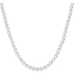 Valero Pearls Naszyjnik srebrny srebro wysokiej próby Perła hodowlana słodkowodna srebrny Naszyjniki 1 ct Damski