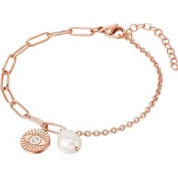 Valero Pearls Stal nierdzewna Preciosa Perła hodowlana słodkowodna Bransoletki 1 ct Damski