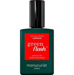 manucurist green flash LED gel Lakiery do paznokci 15 ml AE0009 - ROUGE