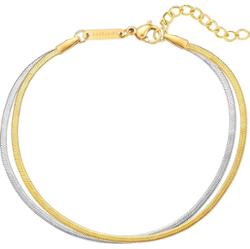 EASTSIDE Kobiety Bransoletka Stal nierdzewna Srebrny/żółte złoto Bransoletki 1 ct Damski