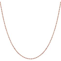 Glanzstücke München Naszyjnik srebrny srebro wysokiej próby różowe złoto Naszyjniki 1 ct Damski