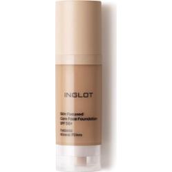 Inglot PIELĘGNACYJNY PODKŁAD DO TWARZY SKIN FOCUSED SPF 50 INGLOT 308 MEDIUM OLIVE Podkłady 30 ml 310 - WARM TAN