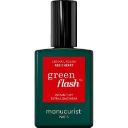 manucurist green flash LED gel Lakiery do paznokci 15 ml B70005 - ROUGE
