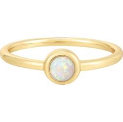 Glanzstücke München Pierścionek z Srebro wysokiej próby w Żółte złoto Pierścionki 1 ct Damski