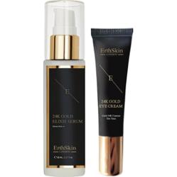 ErthSkin London Zestaw do pielęgnacji oczu ze złota 24K Serum pod oczy 1 ct Damski