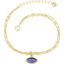 Glanzstücke München Bransoletka Wszechwidzace oko z Srebro wysokiej próby w Żółte złoto Bransoletki 1 ct Damski