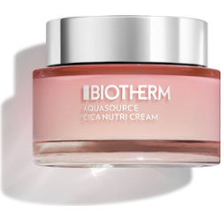 Biotherm Aquasource Cica Nutri Cream odżywczy krem nawilżający do skóry suchej i bardzo suchej wrażliwej 75 ml