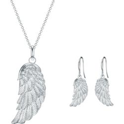 Rafaela Donata Komplet biżuterii biżuteryjnej Anielskie skrzydła Mosiądz różowe złoto Zestawy 1 ct Damski