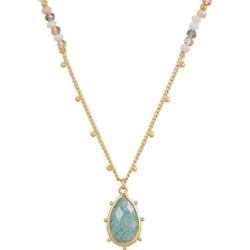 Yokoamii Łańcuszek Mosiadz Żółte złoto Naszyjniki 1 ct Damski