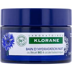 Klorane Cornflower Organic maseczka na noc z kwasem hialuronowym 50 ml