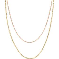 EASTSIDE Łańcuszek Stal nierdzewna Żółte złoto Naszyjniki 1 ct Damski